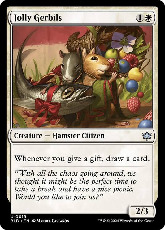 Jolly Gerbils (BLB-019) - Bloomburrow