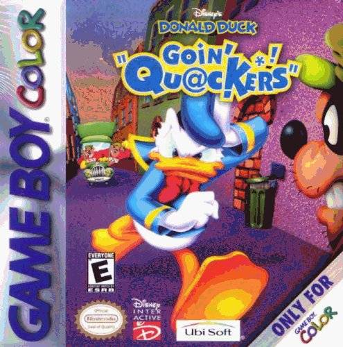 Disney's Donald Duck: Goin' Quackers - Game Boy Color (GBC)