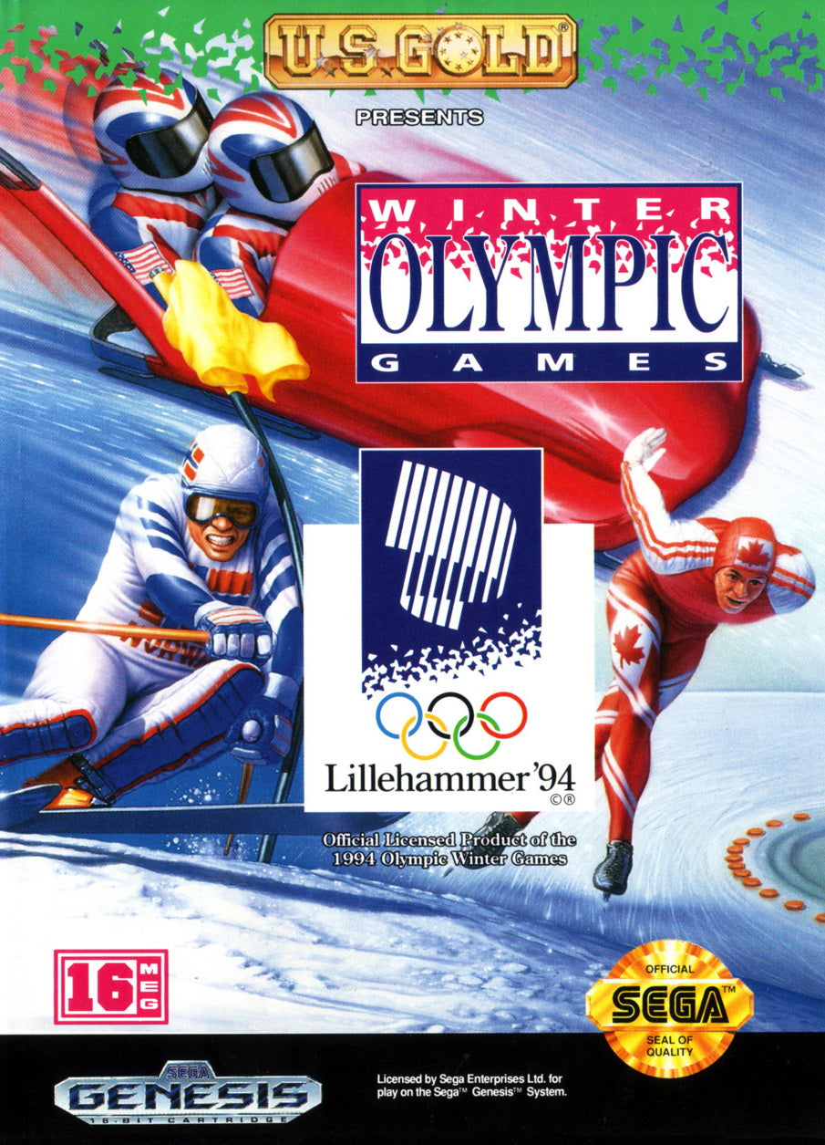 Winter Olympic Games: Lillehammer '94 - Sega Genesis
