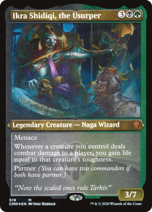 Ikra Shidiqi, the Usurper (CMR-519) - Commander Legends Foil