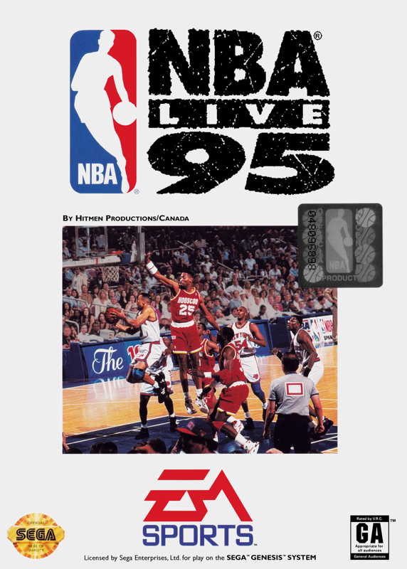 NBA Live 95 - Sega Genesis