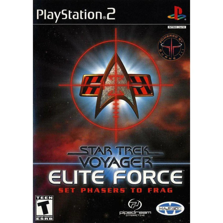 Star Trek Voyager Elite Force Set Phasers to Frag - PlayStation 2 (PS2)