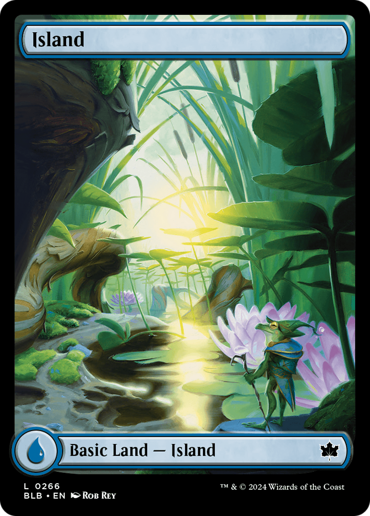 Island (BLB-266) - Bloomburrow Foil