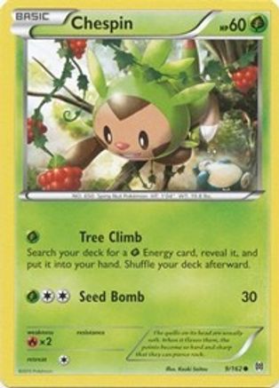 Chespin (9) 009  XY  BREAKthrough - Common