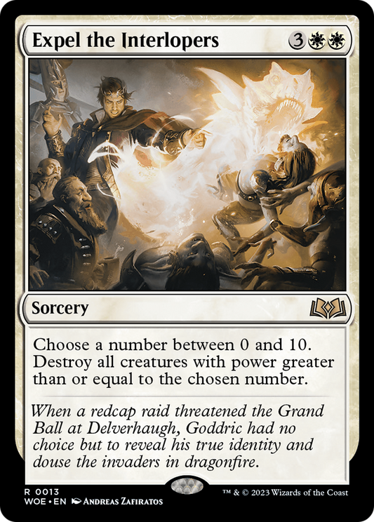 Expel the Interlopers (WOE-013) - Wilds of Eldraine Foil
