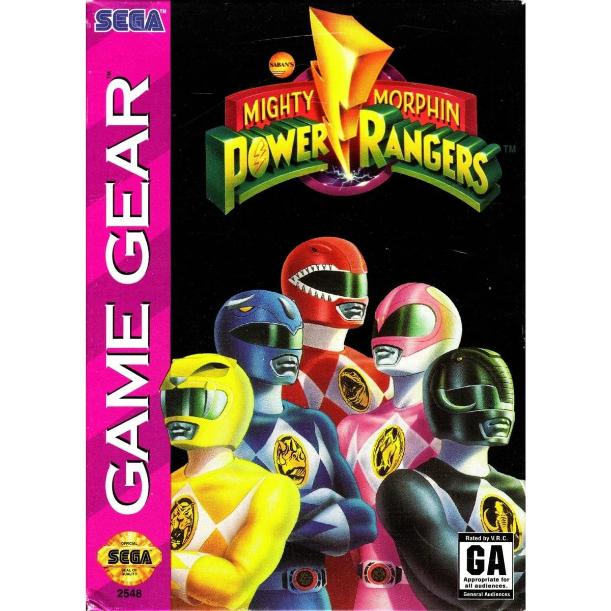Mighty Morphin Power Rangers - Sega Game Gear