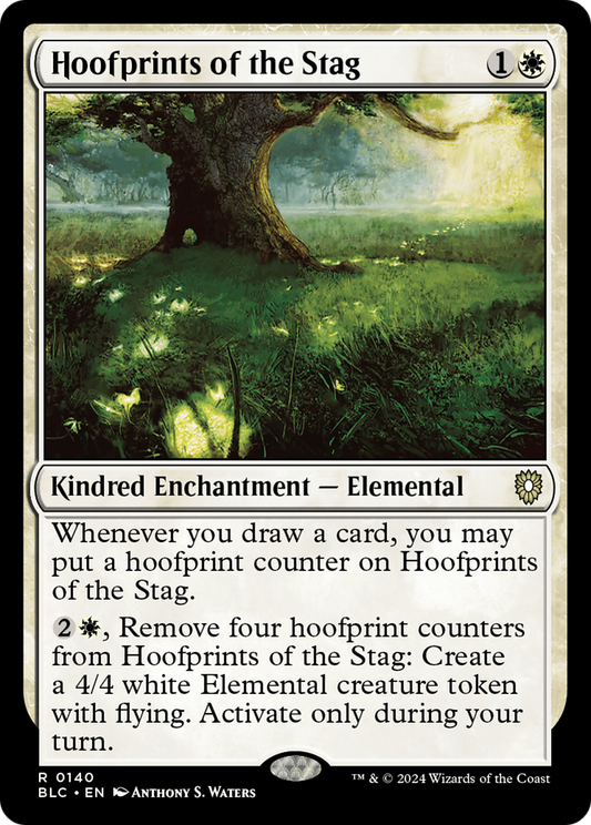 Hoofprints of the Stag (BLC-140) - Bloomburrow Commander