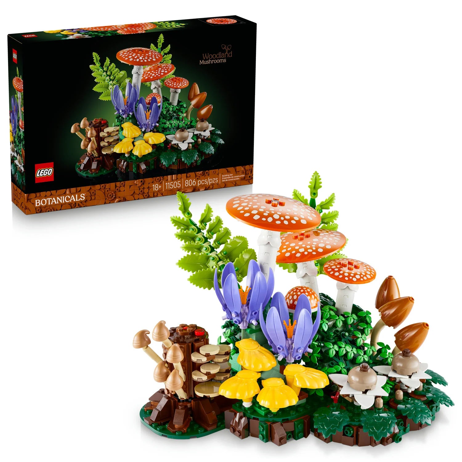 LEGO - Woodland Mushrooms