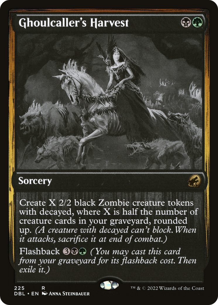 Ghoulcaller's Harvest (DBL-225) - Innistrad: Double Feature Foil