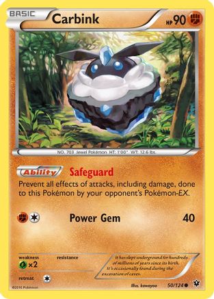 Carbink (50) 050  XY  Fates Collide - Common