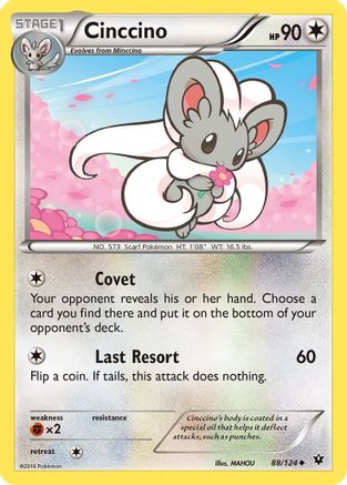 Cinccino (88) 088  XY  Fates Collide - Uncommon