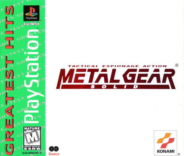 Metal Gear Solid - PlayStation (PS1)