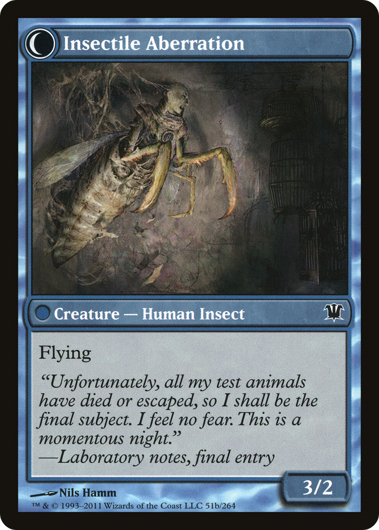 Delver of Secrets (ISD-051) - Innistrad: (Double Faced Transform) Foil