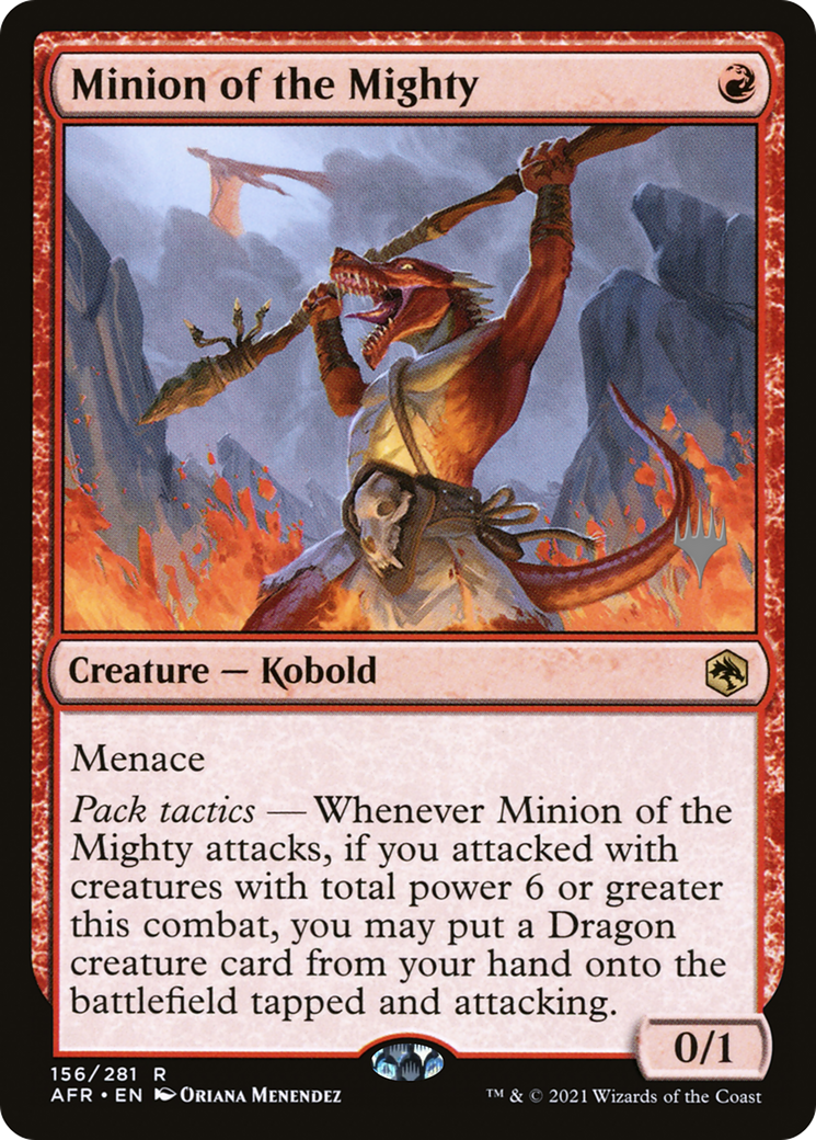 Minion of the Mighty (PPAFR-156) - Adventures in the Forgotten Realms Promos