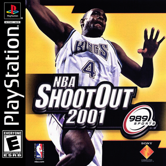 NBA ShootOut 2001 - PlayStation (PS1)