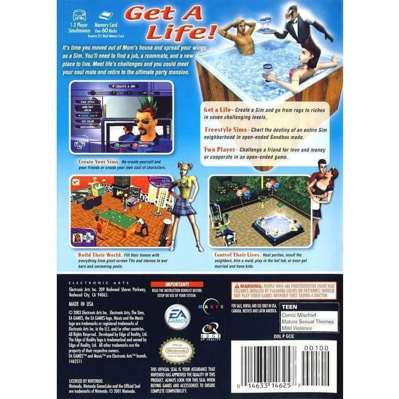 The Sims - Nintendo GameCube
