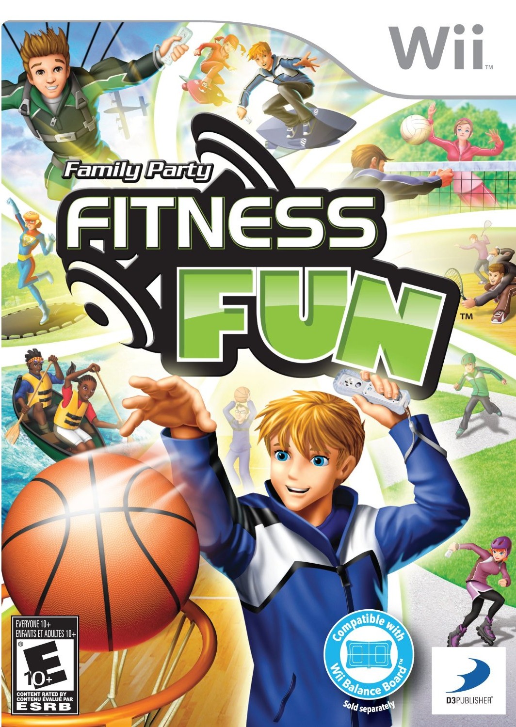 Family Party Fitness Fun - Nintendo Wii