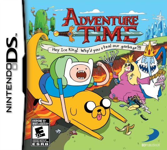 Adventure Time Hey Ice King! Why'd You Steal Our Garbage?!! - Nintendo DS