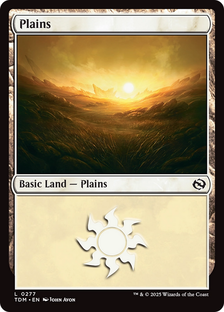 Plains (TDM-277) - Tarkir: Dragonstorm