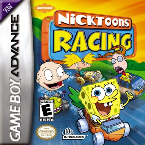 Nicktoons Racing - Game Boy Advance (GBA)