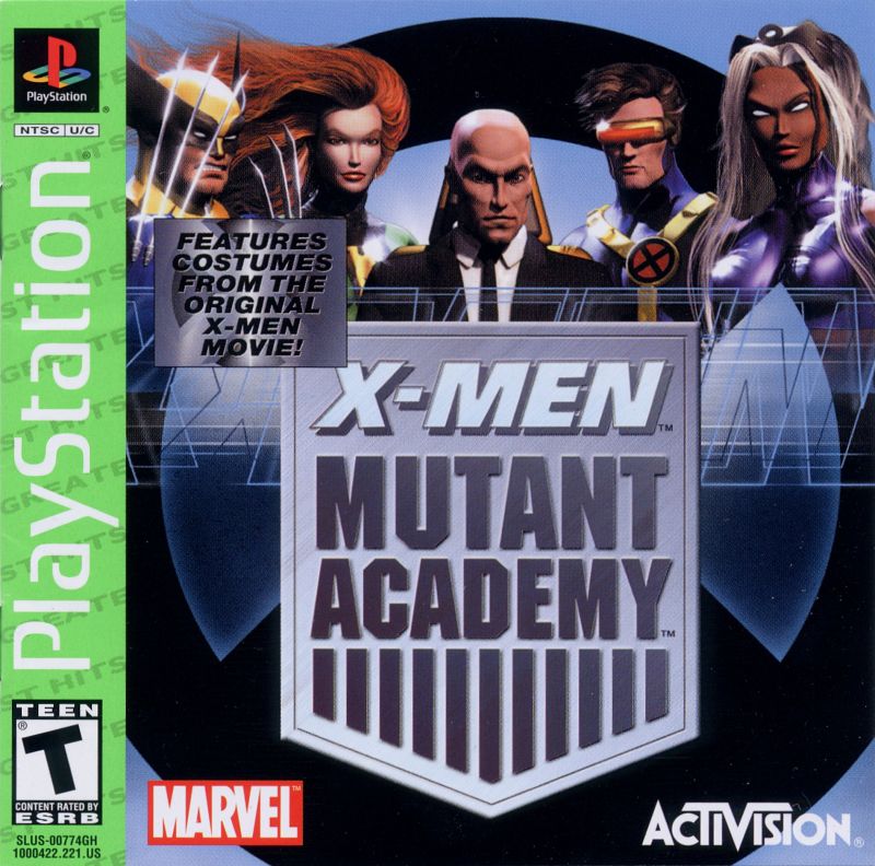X-Men: Mutant Academy - PlayStation (PS1)