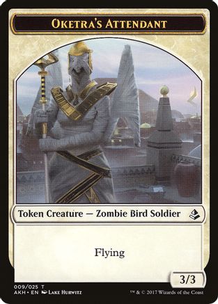 Oketra's Attendant // Beast Token (AKH-9 // 21) - Amonkhet