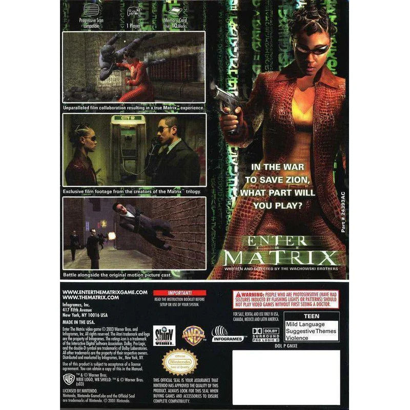 Enter The Matrix - Nintendo GameCube