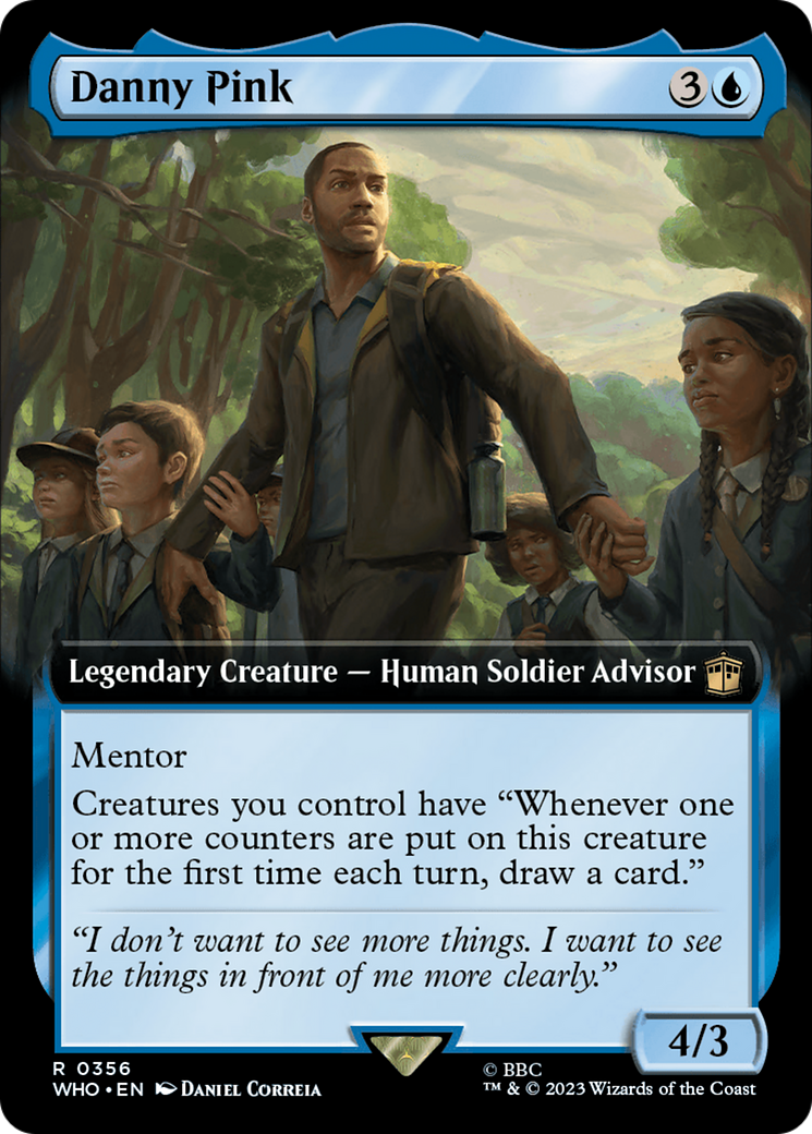 Danny Pink (WHO-356) - Doctor Who: (Extended Art)