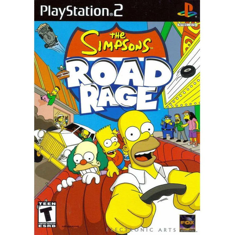 The Simpsons Road Rage - PlayStation 2 (PS2)