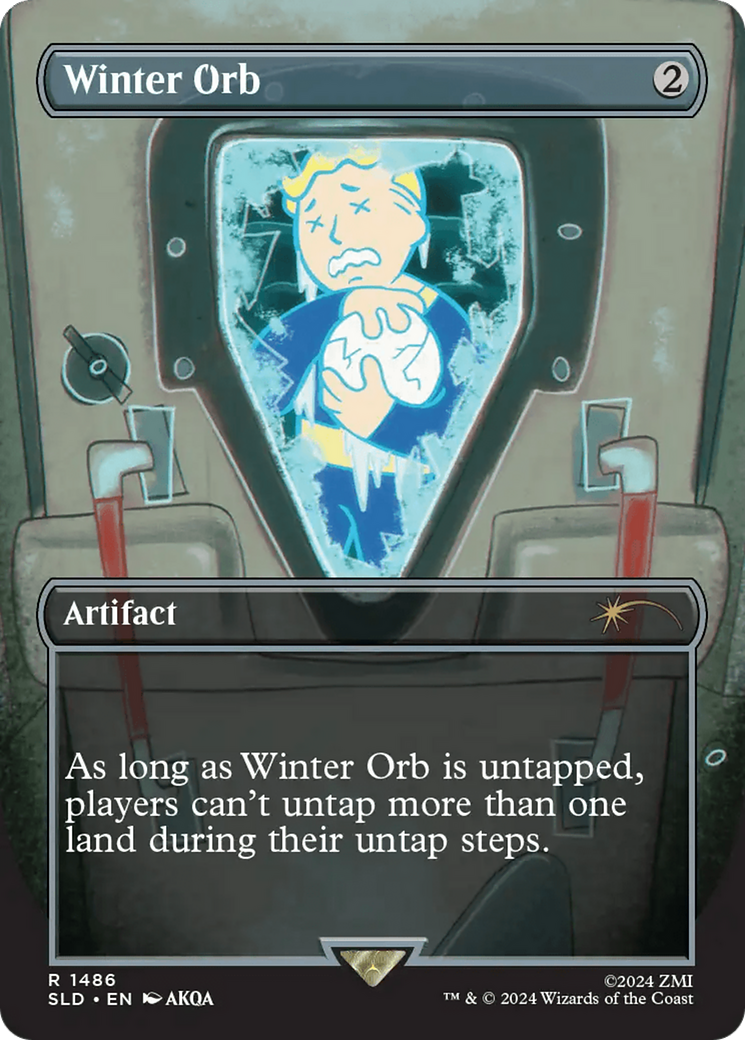 Winter Orb (1486) (SLD-1486) - Secret Lair Drop (Borderless)