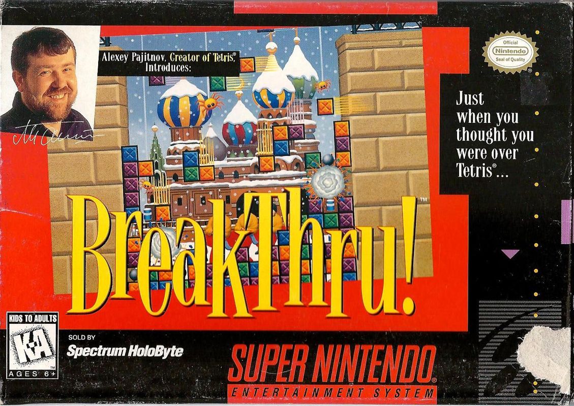 BreakThru! - Super Nintendo (SNES)