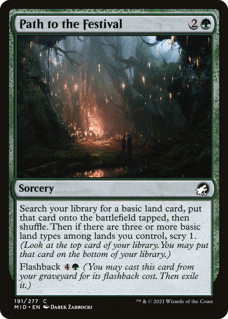Path to the Festival (MID-191) - Innistrad: Midnight Hunt