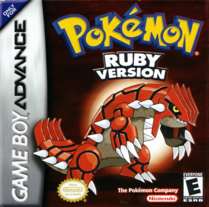Pokémon Ruby - Game Boy Advance (GBA)
