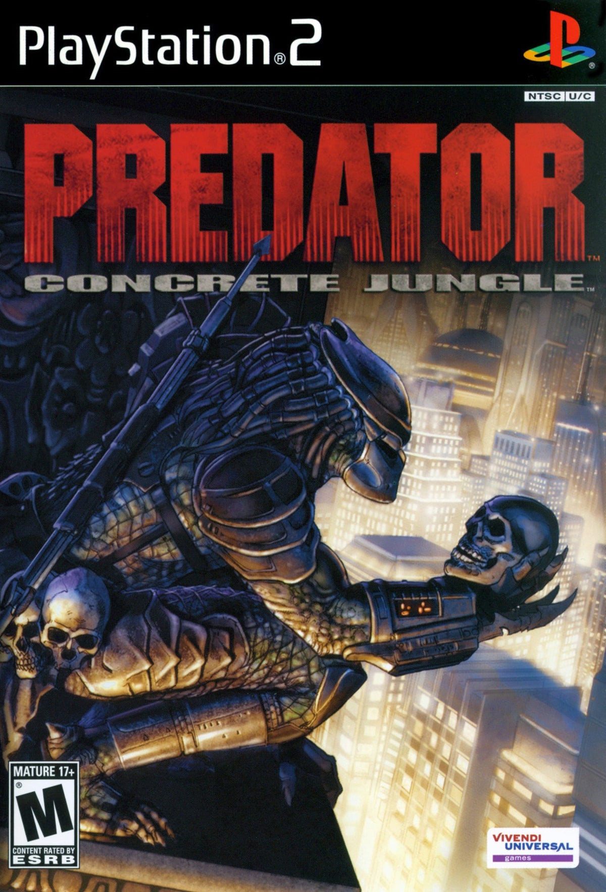 Predator Concrete Jungle - PlayStation 2 (PS2)