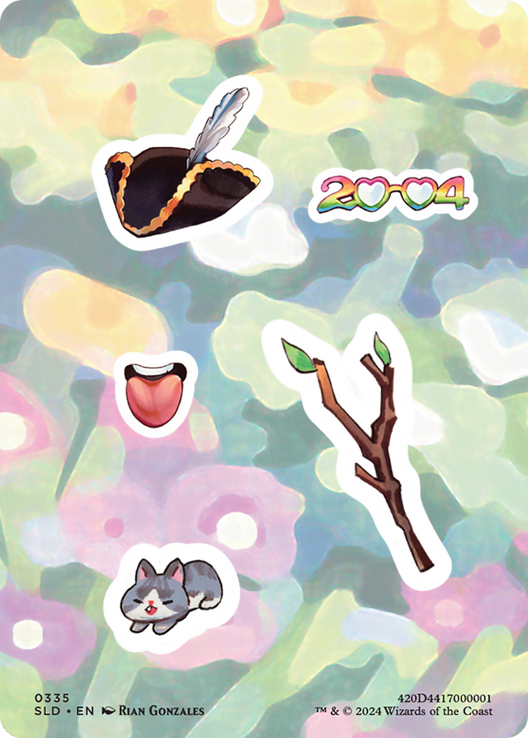 Sticker sheet (SLD-335) - Secret Lair Drop