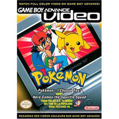 GBA Video Pokémon: I Choose You! / Here Comes the Squirtle Squad - Game Boy Advance (GBA)