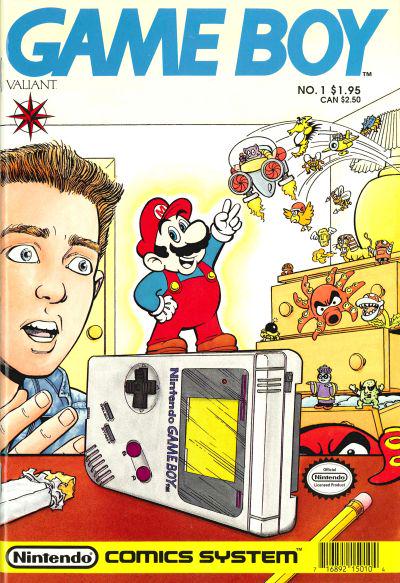 Game Boy Valiant Vol. 1 No. 1 Vintage 1990 Nintendo Comic