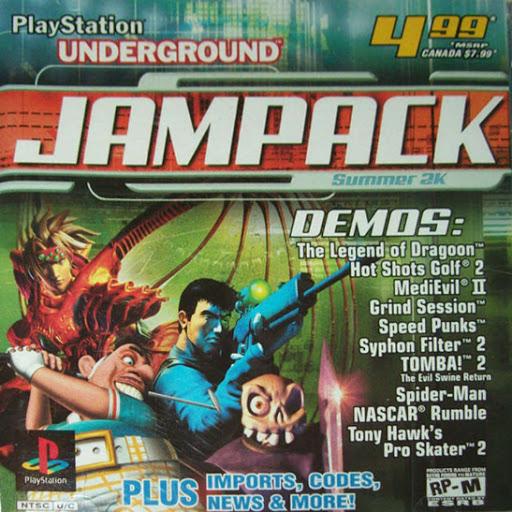Playstation Underground JAMPACK Summer 2k