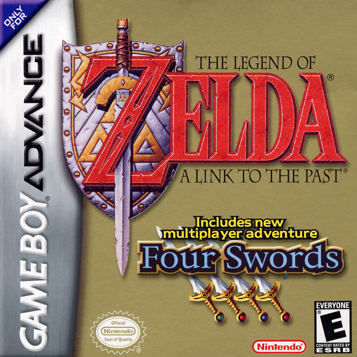 The Legend of Zelda: A Link to the Past and Four Swords - Game Boy Advance (GBA)