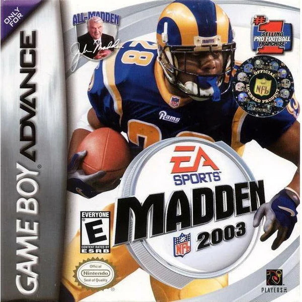 Madden NFL 2003 - Game Boy Advance (GBA)
