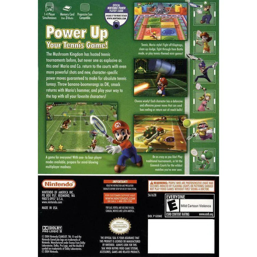 Mario Power Tennis - Nintendo GameCube