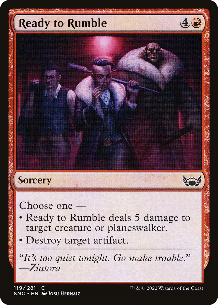 Ready to Rumble (SNC-119) - Streets of New Capenna