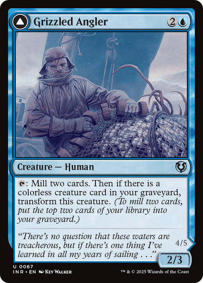 Grizzled Angler (INR-067) - Innistrad Remastered