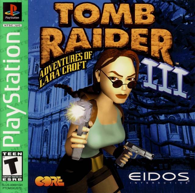 Tomb Raider III: Adventures of Lara Croft - PlayStation (PS1)