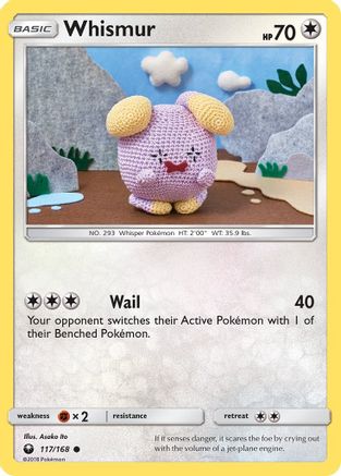 Whismur (117) 117  SM  Celestial Storm - Common