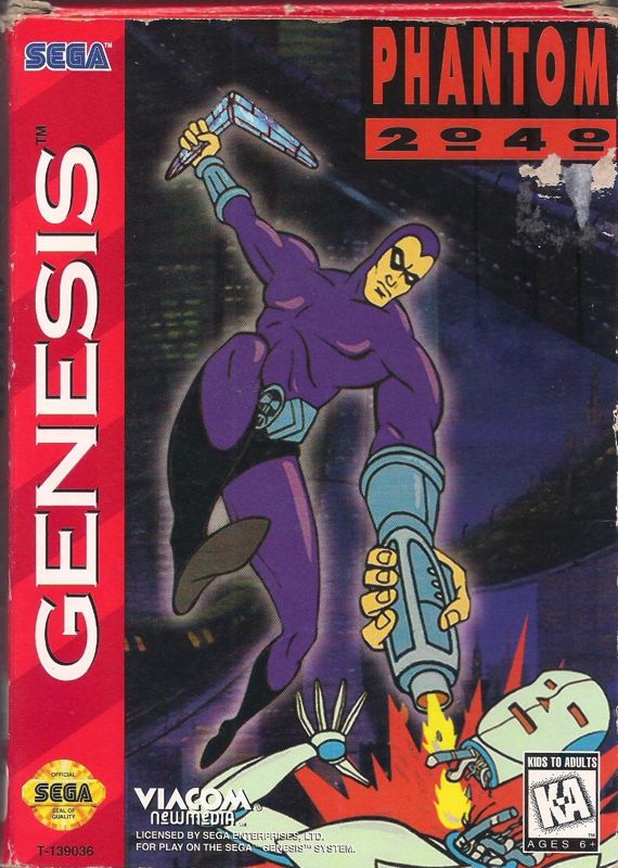 Phantom 2040 - Sega Genesis
