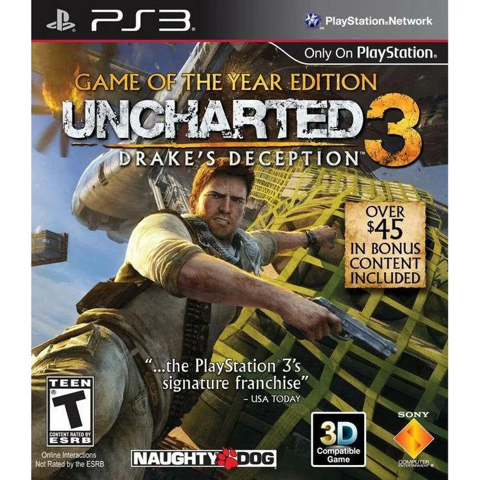 Uncharted 3: Drake's Deception (Game Of The Year) - PlayStation 3 (PS3)
