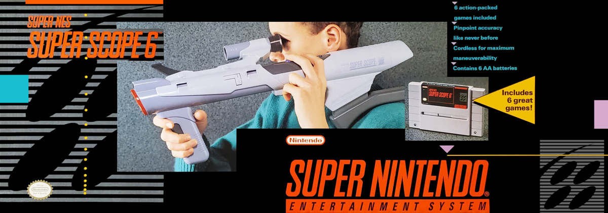 Super Scope 6 - Super Nintendo (SNES)