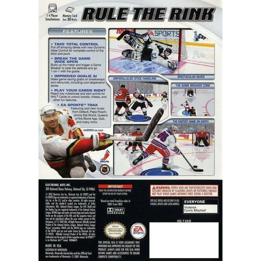 NHL 2003 - Nintendo GameCube