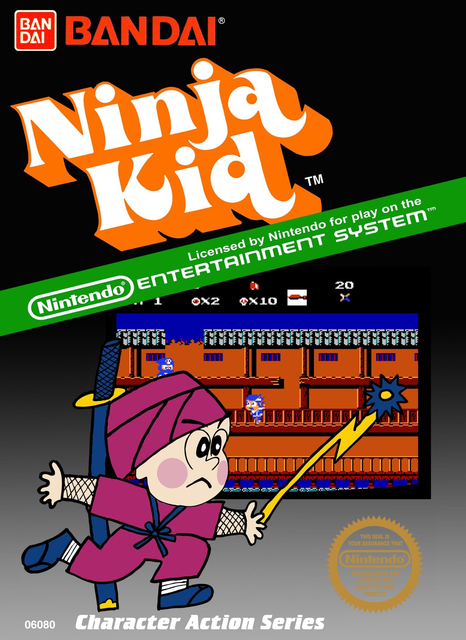 Ninja Kid - Nintendo (NES)